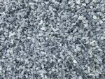 Graviers décoratifs marbre gris perle SILLAGE 9/12, utilisés pour du passage piéton, allée, paillage