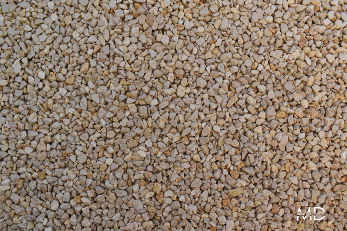 gravier lavé séché AMBRE calcaire dur ton pierre