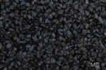 gravier lavé séché CARBONE basalte noir