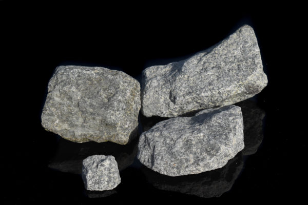 bloc paillage et pierre à gabion EBENE granit gris