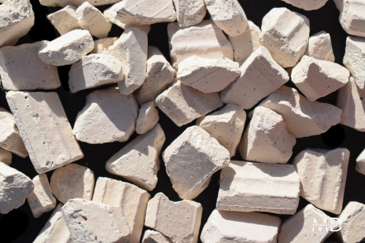 Brique pilée, produit recyclé idéal pour paillage minéral...