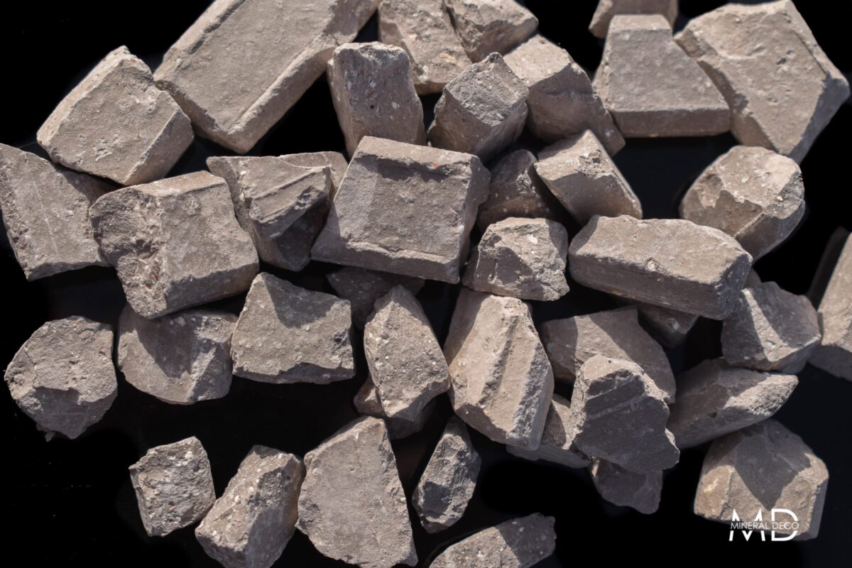 Brique pilée, produit recyclé idéal pour paillage minéral...
