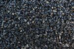 gravier lavé séché EBENE tuf gris avec grain de couleur