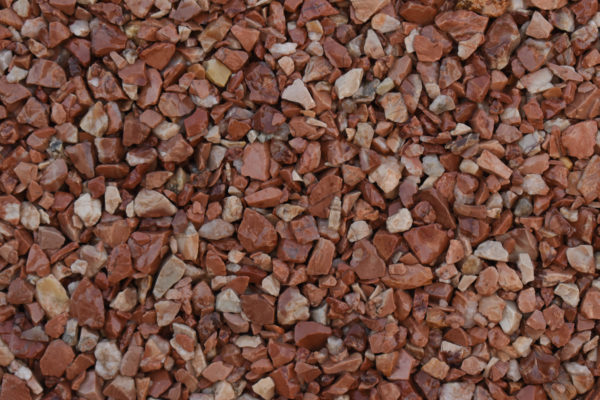 gravier lavé séché IMPERIALE marbre rouge