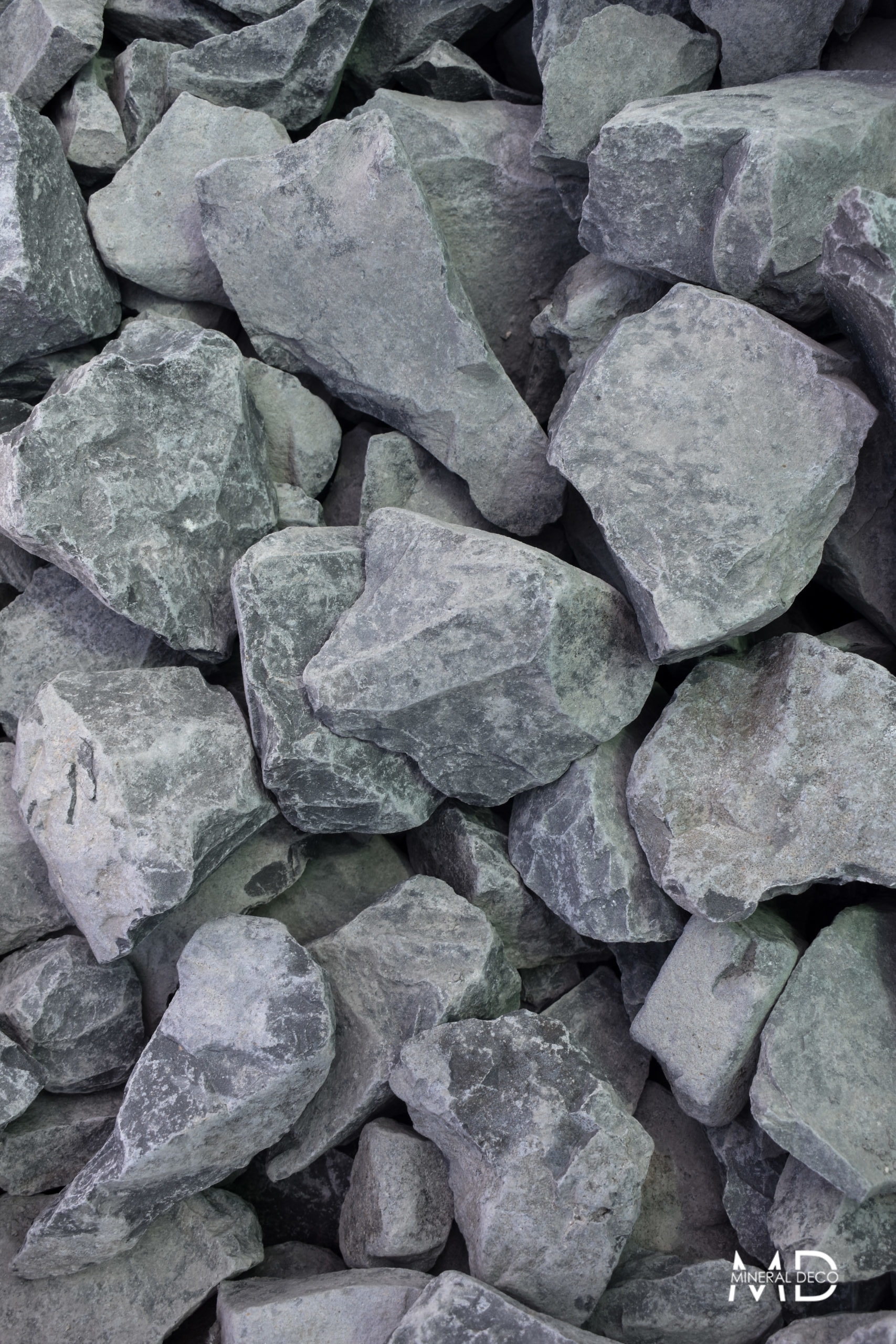 pierre à gabion paillage bloc carbone
