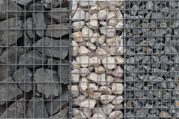 Pierre à gabion, bloc de paillage