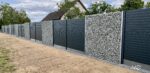 Brise vue déco grille gabion