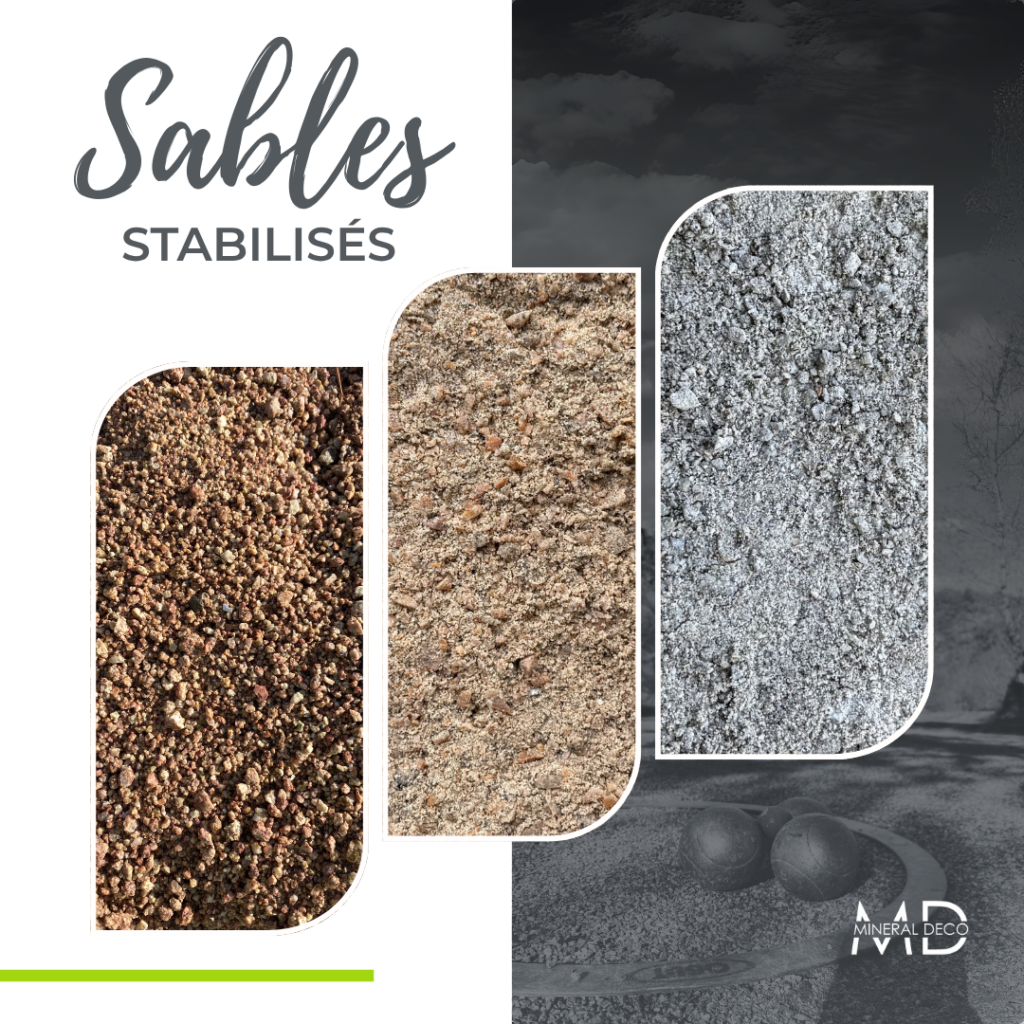 sables stabilisés